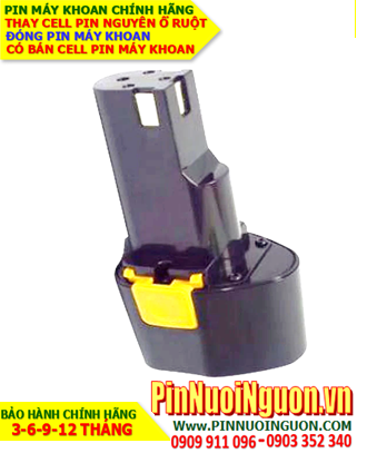 Pin máy khoan Milwaukee 9.6V-2000mAh, thay cells pin / hàng có sẳn - bảo hành 06 tháng